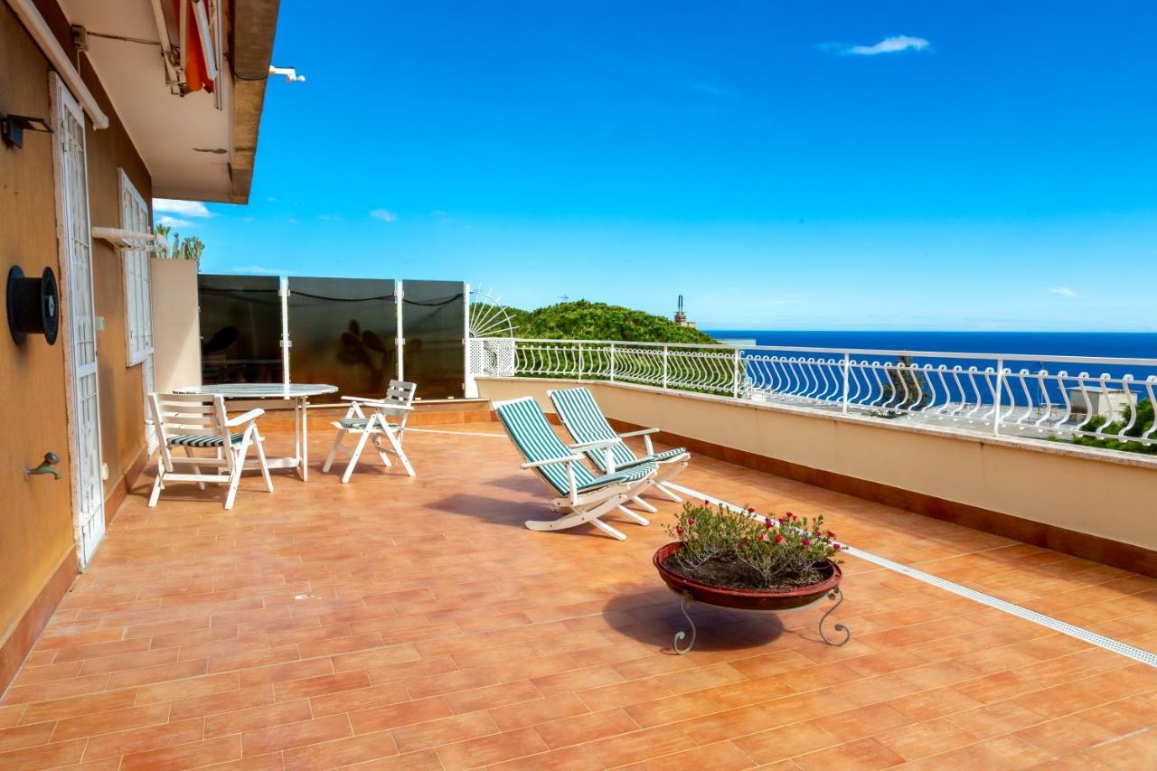 168B - La Terrazza Sul Mare, Casa A 10 Minuti Da Spiaggia, Parcheggio Privato Gratis Sanremo Exterior foto
