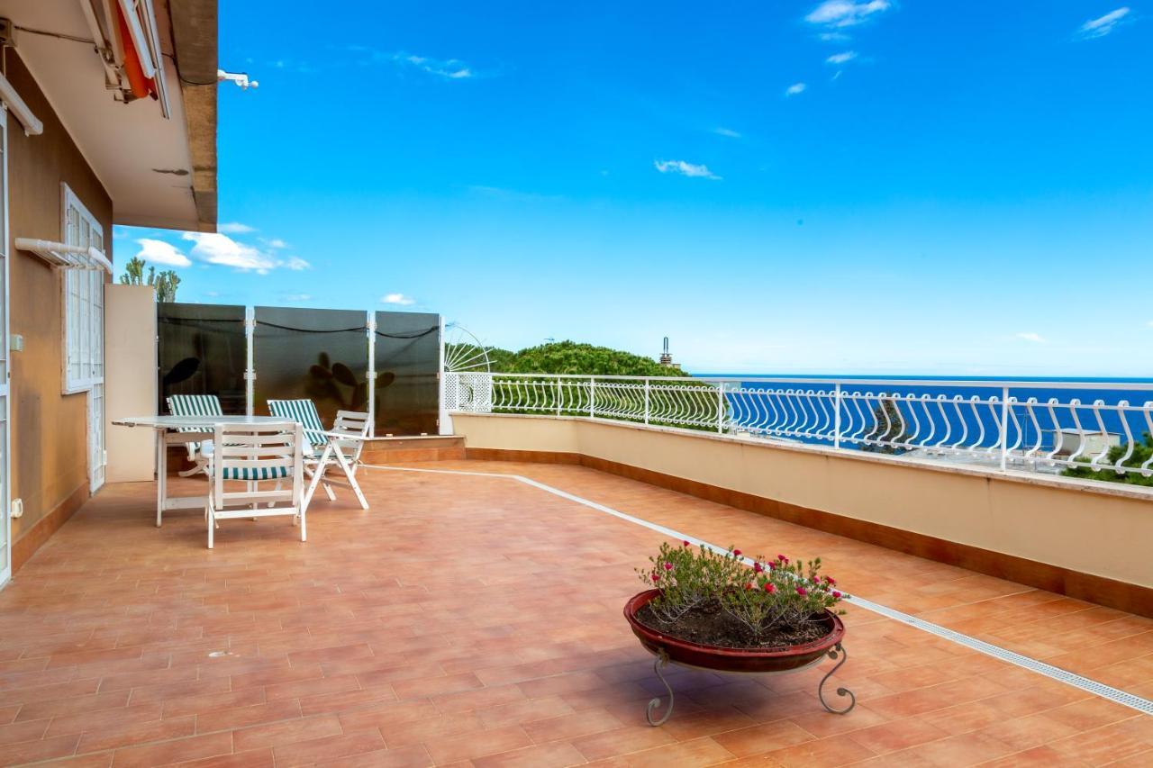 168B - La Terrazza Sul Mare, Casa A 10 Minuti Da Spiaggia, Parcheggio Privato Gratis Sanremo Exterior foto